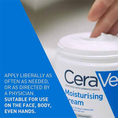 CeraVe Moisturising Cream (454g) - Restore, Replenish, Renew